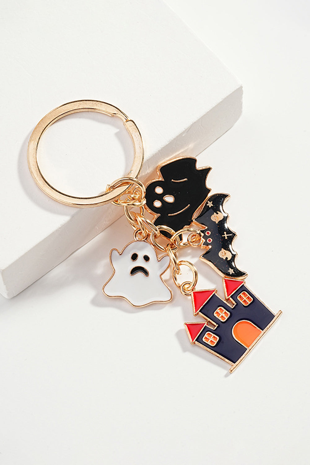 Black Funny Halloween Element Pendant Keychain Other Accessories JT's Designer Fashion