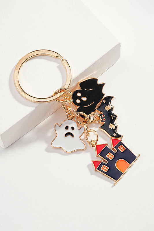 Black Funny Halloween Element Pendant Keychain Other Accessories JT's Designer Fashion