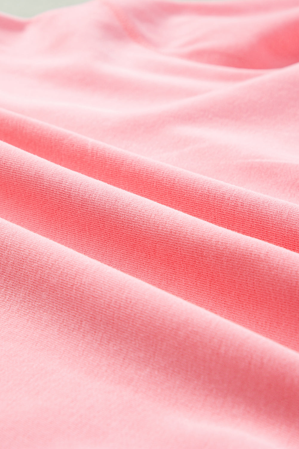 Pink Colorblock Bubble Sleeve Sweatshirt Sweatshirts & Hoodies JT's Designer Fashion