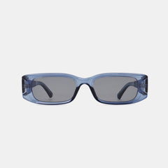 Polycarbonate Frame Rectangle Sunglasses Dusty Blue One Size Home Accessories JT's Designer Fashion