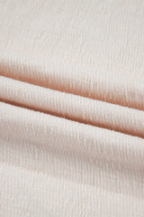 Apricot Buttoned V Neck Tank Top and Wide Leg Pants Casual Outfit Pant Sets JT's Designer Fashion