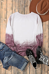 Tie Dye Gradient Pullover Sweatshirt Sweatshirts & Hoodies JT's Designer Fashion
