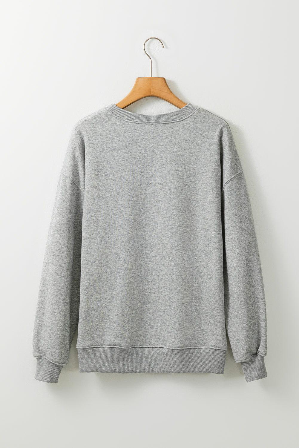 Gray GAME DAY Lightning Rugby Football Print Pullover Sweatshirt Graphic Sweatshirts JT's Designer Fashion