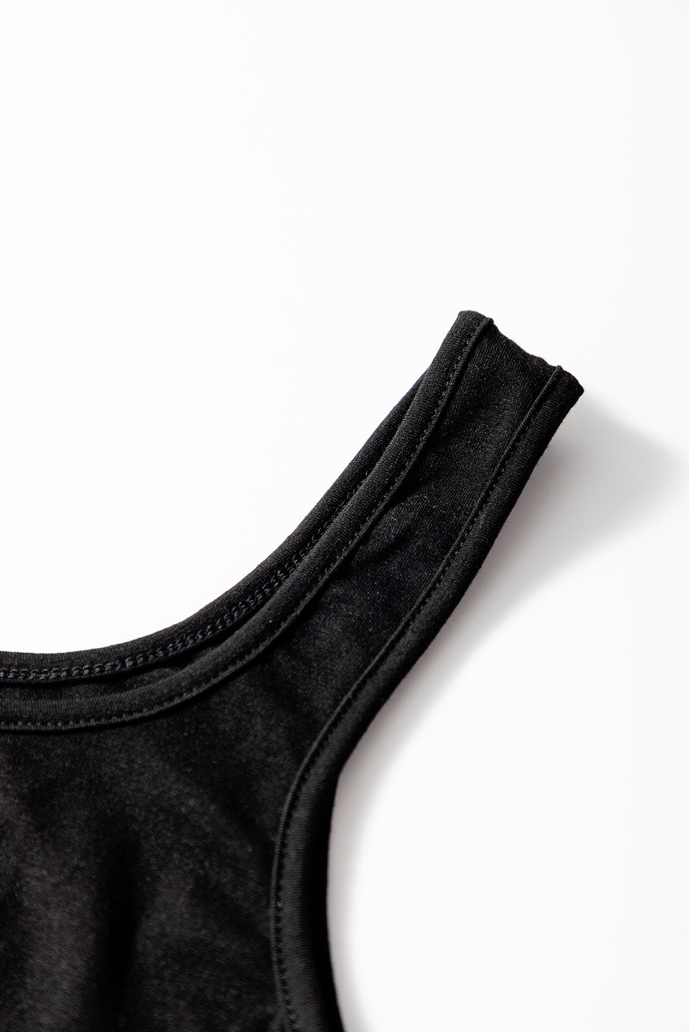 Black Peekaboo Wide Leg Square Neck Sleeveless Jumpsuit Jumpsuits & Rompers JT's Designer Fashion