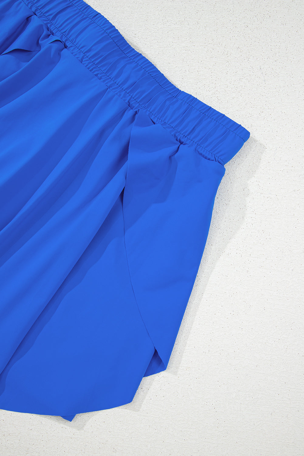 Sky Blue Drawstring High Waist Lined Tennis Skorts Skirts & Petticoat JT's Designer Fashion