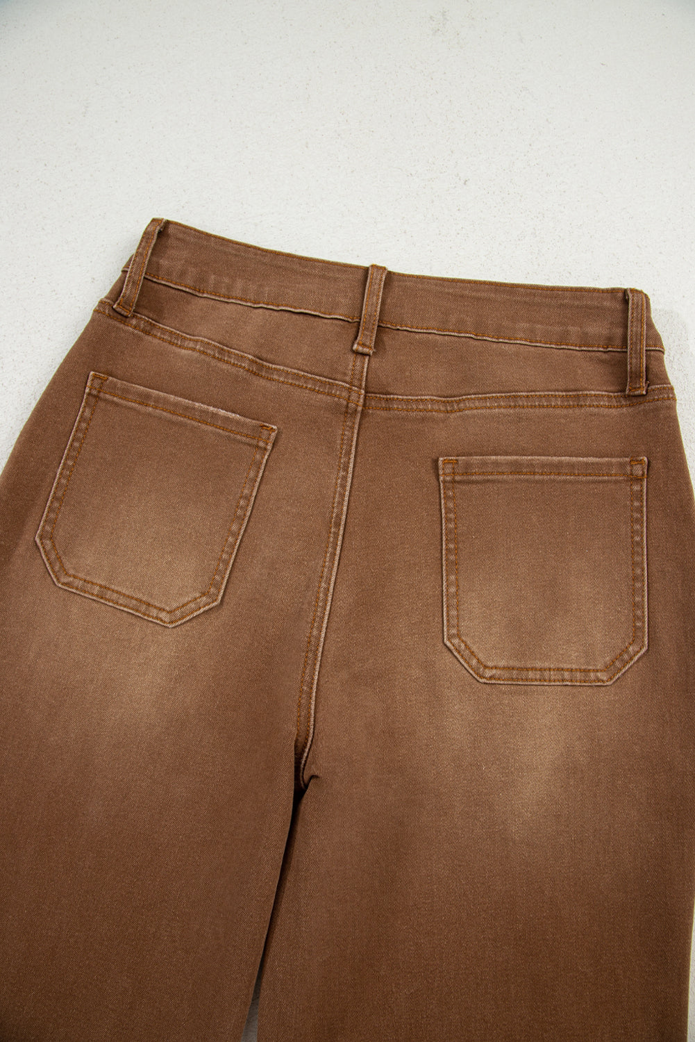 Breen Cropped High Rise Wide Leg Jeans Jeans JT's Designer Fashion
