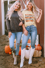 Khaki Flannels Hayrides Pumpkins Sweaters Bonfires Tee Graphic Tees JT's Designer Fashion