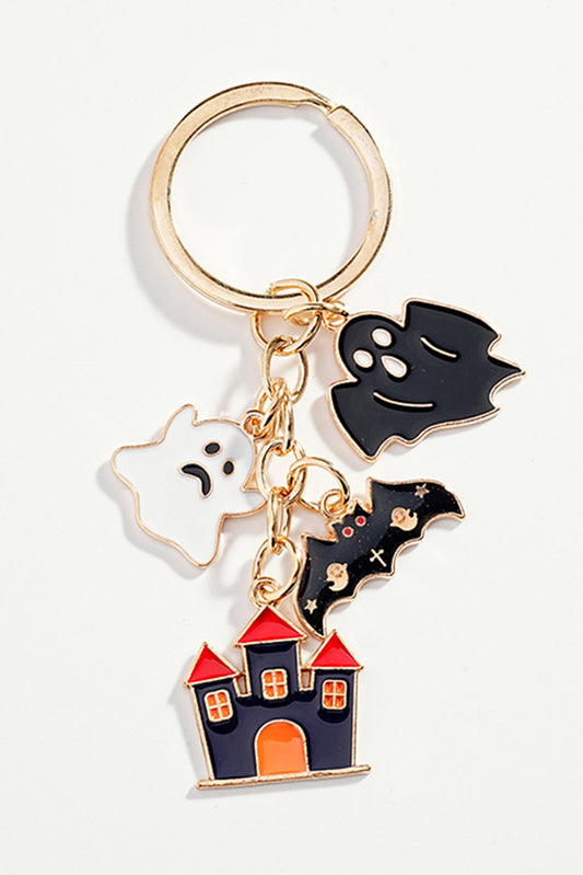 Black Funny Halloween Element Pendant Keychain Other Accessories JT's Designer Fashion