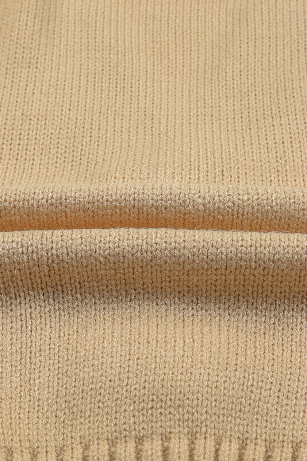 Beige Front Pockets Buttons Textured Cardigan Sweaters & Cardigans JT's Designer Fashion