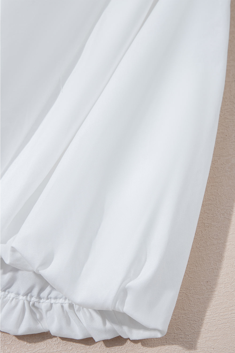 White Bubble Mini Skirt with Pockets Skirts & Petticoat JT's Designer Fashion