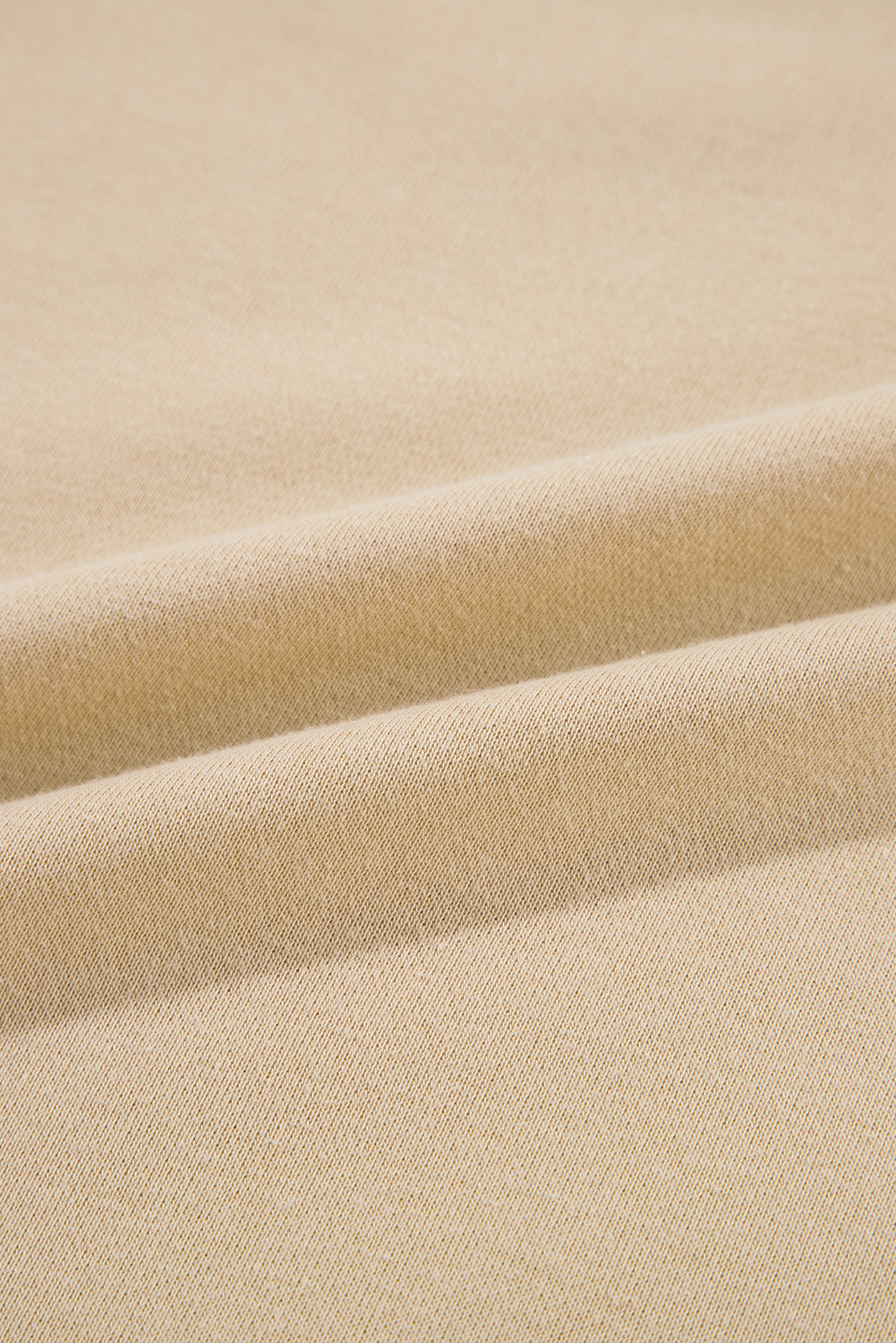 Apricot Color Block Thumbhole Sleeve Drop Shoulder Sweatshirt Sweatshirts & Hoodies JT's Designer Fashion