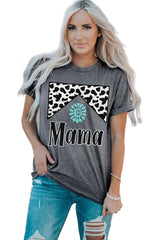 Gray Mama Cowhide Graphic Tee Graphic Tees JT's Designer Fashion
