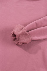 Valerian Plain Drop Shoulder Crewneck Pullover Sweatshirt Sweatshirts & Hoodies JT's Designer Fashion