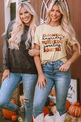 Khaki Flannels Hayrides Pumpkins Sweaters Bonfires Tee Graphic Tees JT's Designer Fashion
