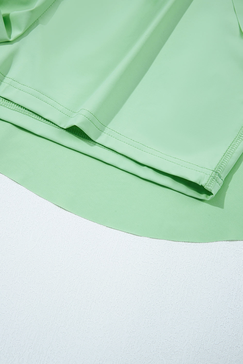 Light Green Drawstring High Waist Lined Tennis Skorts Skirts & Petticoat JT's Designer Fashion