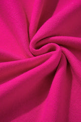 Strawberry Pink Pearled Decor Raglan Sleeve Plus Size Sweater Plus Size Sweaters & Cardigans JT's Designer Fashion