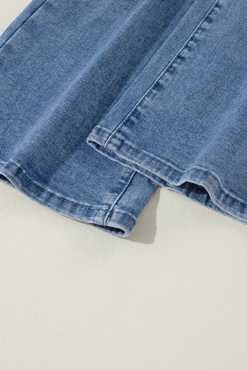 Ashleigh Blue Acid Wash Distressed Wide Leg High Waist Jeans Jeans JT's Designer Fashion