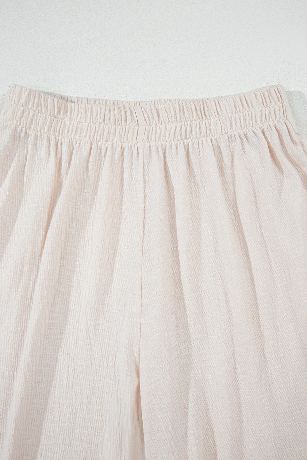 Apricot Buttoned V Neck Tank Top and Wide Leg Pants Casual Outfit Pant Sets JT's Designer Fashion