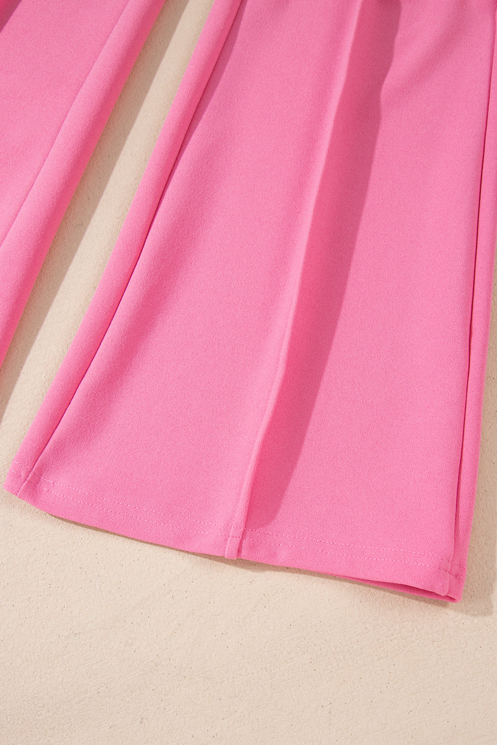 Sachet Pink High Waist Central Seam Flared Pants Pants & Culotte JT's Designer Fashion