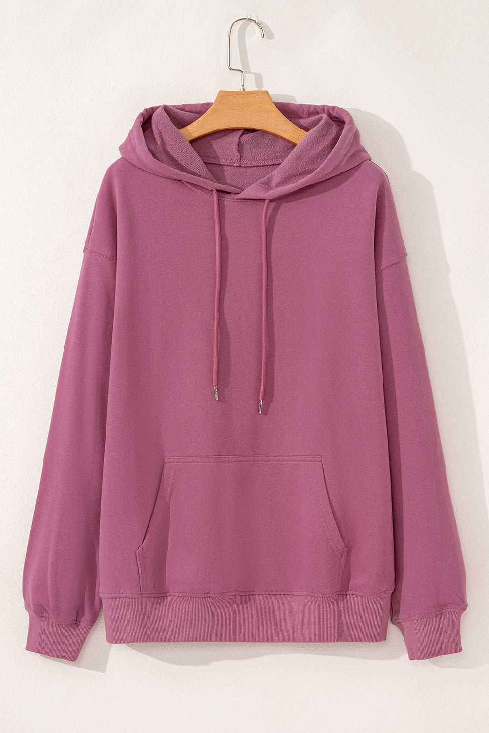 Valerian Fleece Lined Kangaroo Pocket Drawstring Chunky Hoodie Sweatshirts & Hoodies JT's Designer Fashion