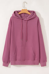 Valerian Fleece Lined Kangaroo Pocket Drawstring Chunky Hoodie Sweatshirts & Hoodies JT's Designer Fashion