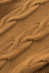 Cuddle Weather Cable Knit Handmade Turtleneck Sweater Sweaters & Cardigans JT's Designer Fashion