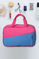 Bonbon Color Block Multi Zip Pocket Portable Yoga Bag Makeup Bags JT's Designer Fashion