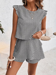 Chic in Check – The Ultimate Summer Layered Short Set Short Sets JT's Designer Fashion