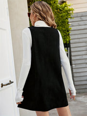 V-Neck Sleeveless Mini Dress Mini Dresses JT's Designer Fashion