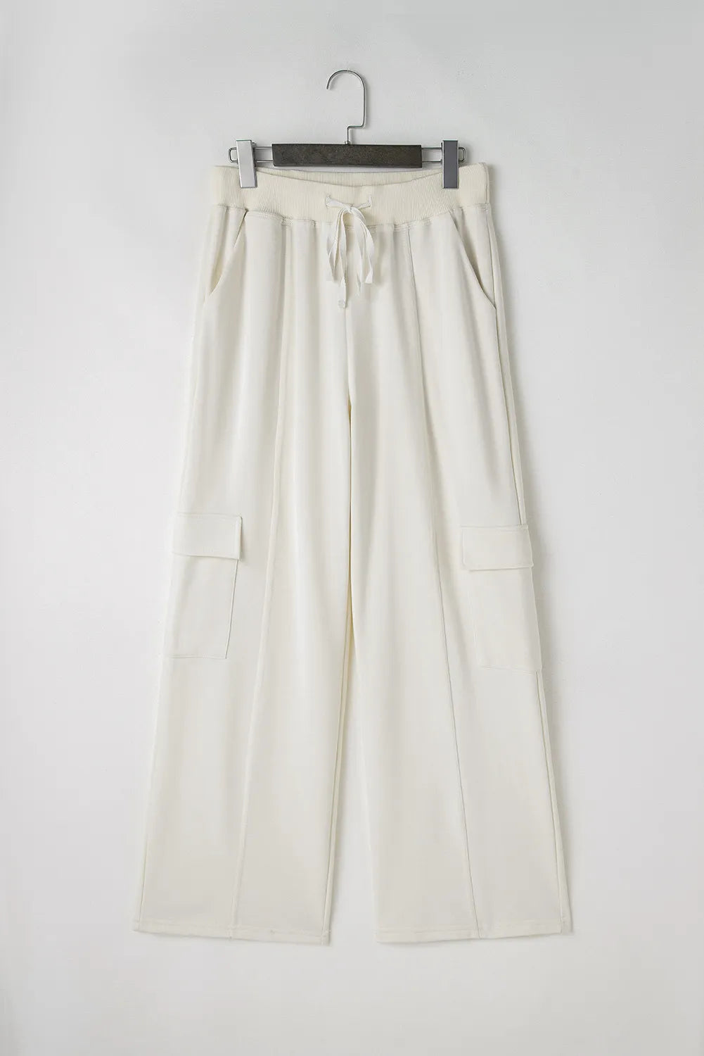 Drawstring High Waist Pants with Pockets Pants & Culotte JT's Designer Fashion