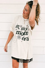 Jet Stream In My mom Era Graphic Loose Casual Tee Graphic Tees JT's Designer Fashion