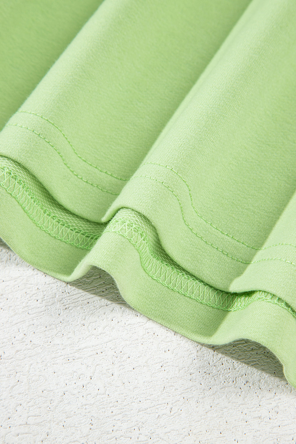 Meadow Mist Green Solid Loose V Neck Half Sleeve Tee and Shorts Short Sets JT's Designer Fashion
