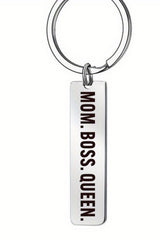 MOM BOSS QUEEN Keyring Other Accessories JT's Designer Fashion