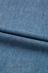 Dusk Blue Medium Wash Super Wide Leg Denim Pants Jeans JT's Designer Fashion