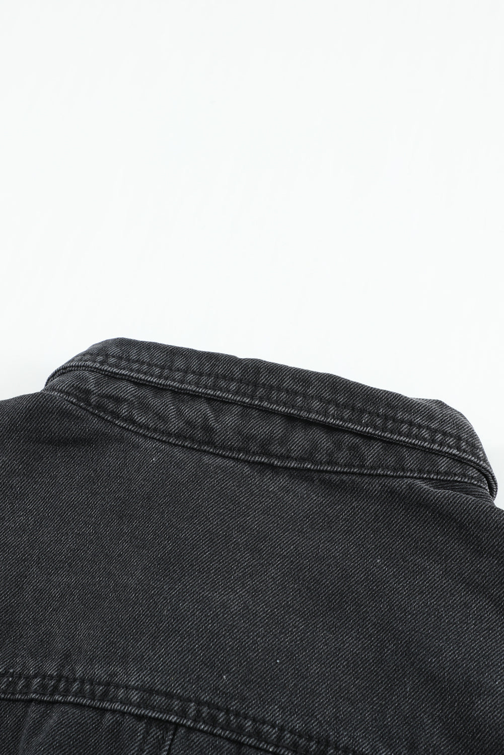 Black Ripped Denim Jacket Denim Jackets JT's Designer Fashion