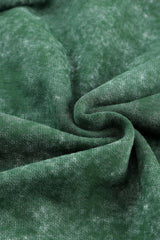 Green Vintage Washed Flap Pocket Button Shacket Jackets JT's Designer Fashion
