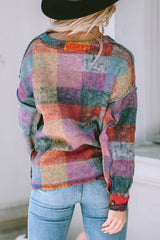 Multicolor Brushed Checked Western Buttoned Jacket Jackets JT's Designer Fashion