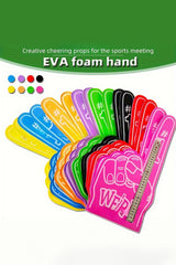 Black WE’RE NO.1 Game Day EVA Foam Cheering Gloves Other Accessories JT's Designer Fashion