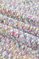 Yellow Multicolor Confetti Open Front Knit Cardigan Cardigans JT's Designer Fashion