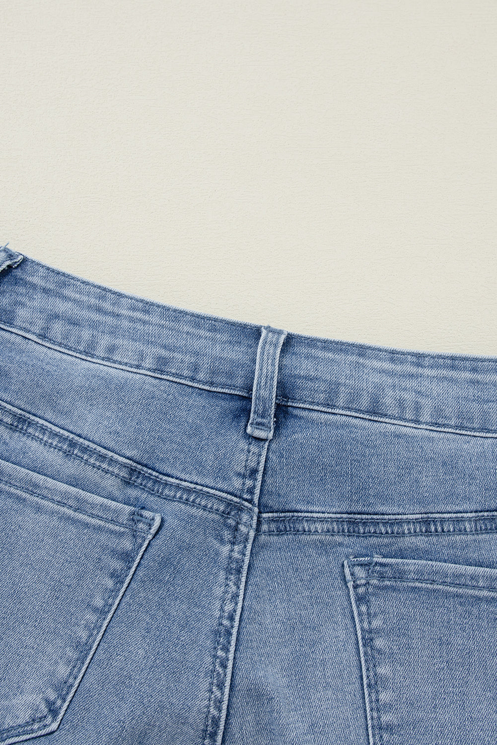 Ashleigh Blue Acid Wash Distressed Wide Leg High Waist Jeans Jeans JT's Designer Fashion