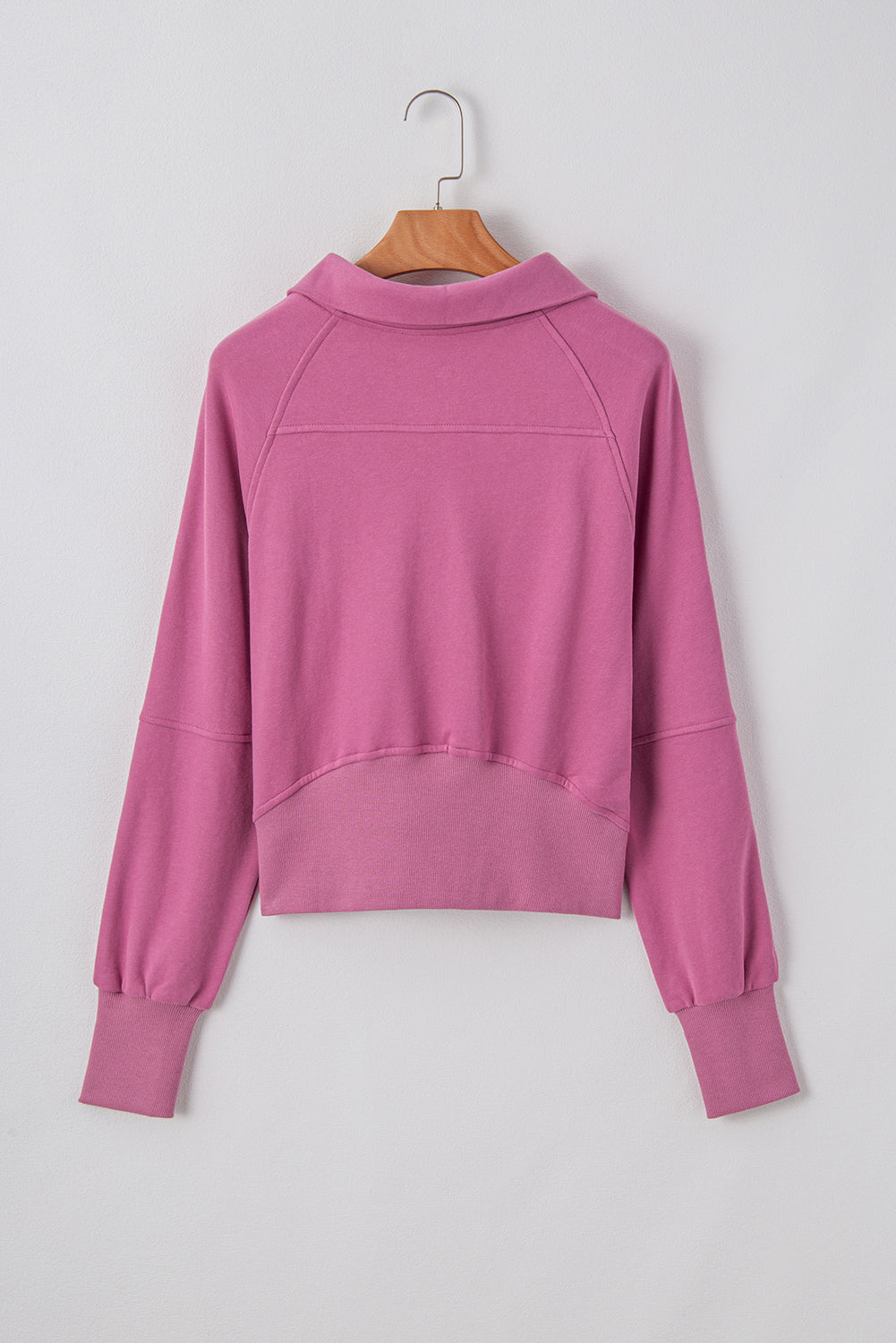 Valerian Quarter Zip Stand Neck Kangaroo Pocket Sweatshirt Sweatshirts & Hoodies JT's Designer Fashion