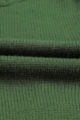 Green Front Pockets Buttons Textured Cardigan Sweaters & Cardigans JT's Designer Fashion