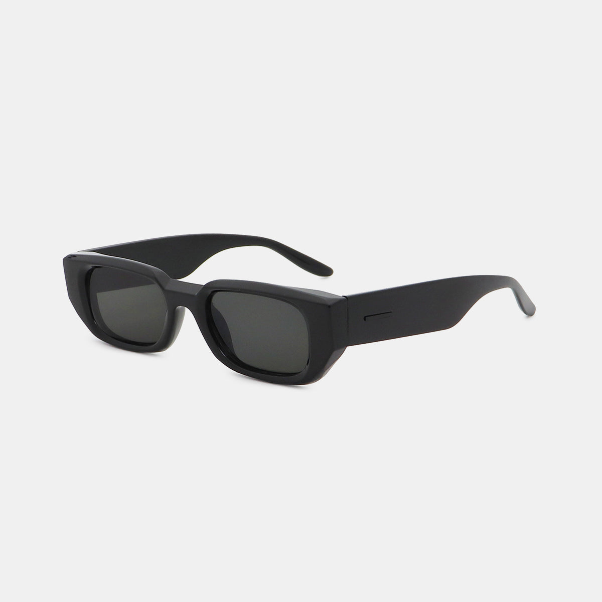 Polycarbonate Frame Rectangle Sunglasses JT's Designer Fashion