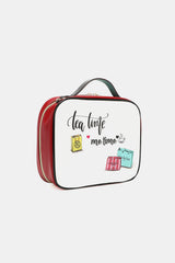 Nicole Lee USA Printed Handbag with Three Pouches Handbags JT's Designer Fashion