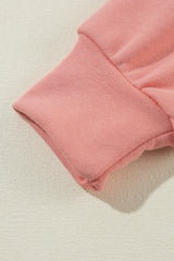 Pale Chestnut Bowknot Dewback Round Neck Sweatshirt Sweatshirts & Hoodies JT's Designer Fashion