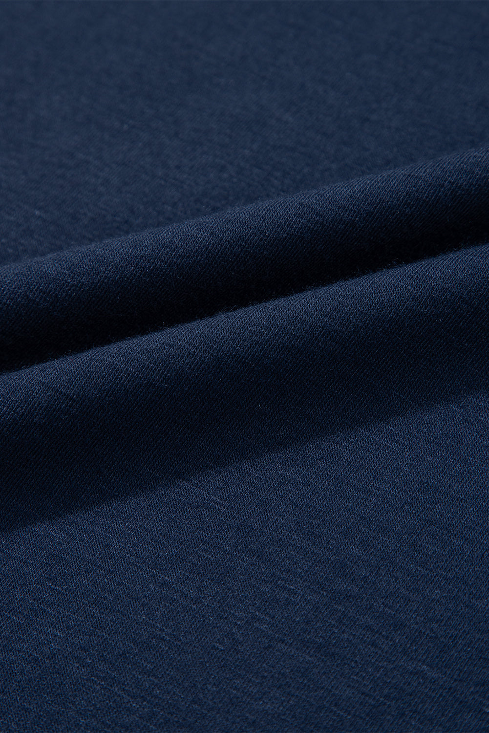 Navy Blue Contrast Lace Raglan Sleeve Pleated Detail Shift Dress T Shirt Dresses JT's Designer Fashion