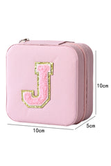 Pink Portable Initial J Jewelry Box Other Accessories JT's Designer Fashion