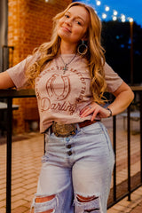 Khaki DO NOT BE LIKE THE REST OF THEM Darling Graphic Tee Graphic Tees JT's Designer Fashion