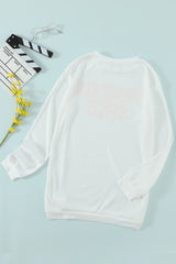 PUMPKIN SPICE Graphic Pullover Knit Top Long Sleeve Tops JT's Designer Fashion