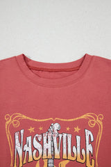 Mineral Nashville Music City Graphic Retro T-Shirt Graphic Tees JT's Designer Fashion